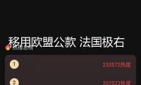 移用歐盟公款 法國極右翼領(lǐng)導人勒龐被科罪