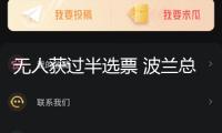 無(wú)人獲過(guò)半選票 波蘭總統(tǒng)推舉將打開第二輪比賽