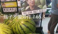 孩子不愛勞作？65.3%受訪家長以為一些家長主抓課業(yè)不讓勞作是主因