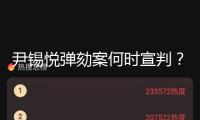 尹錫悅彈劾案何時宣判？韓媒估測幾個要害日期